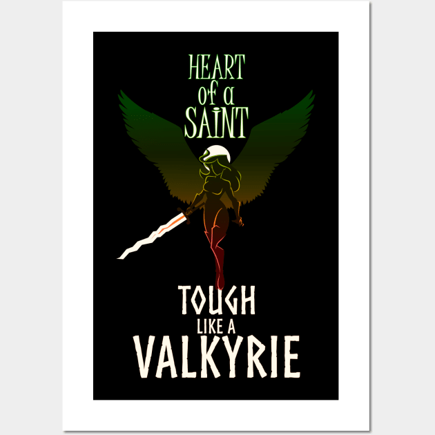 Valkyrie saint #6 Wall Art by jc007